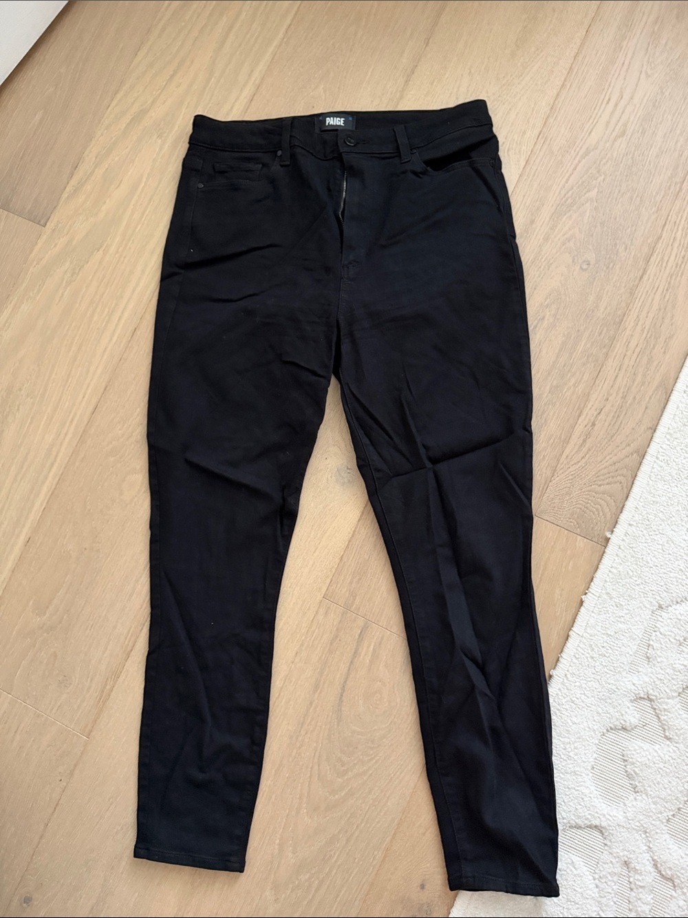 Paige Margot crop high rise jeans